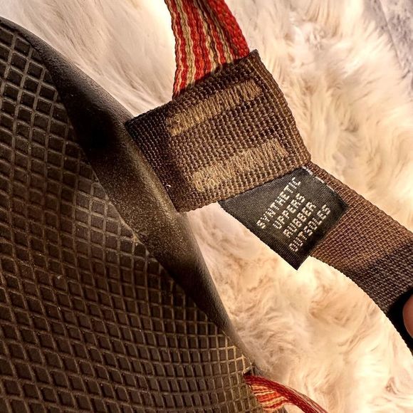 Chaco Z Cloud 2 Red Hiking Sandals Size 10 - Picture 5 of 6